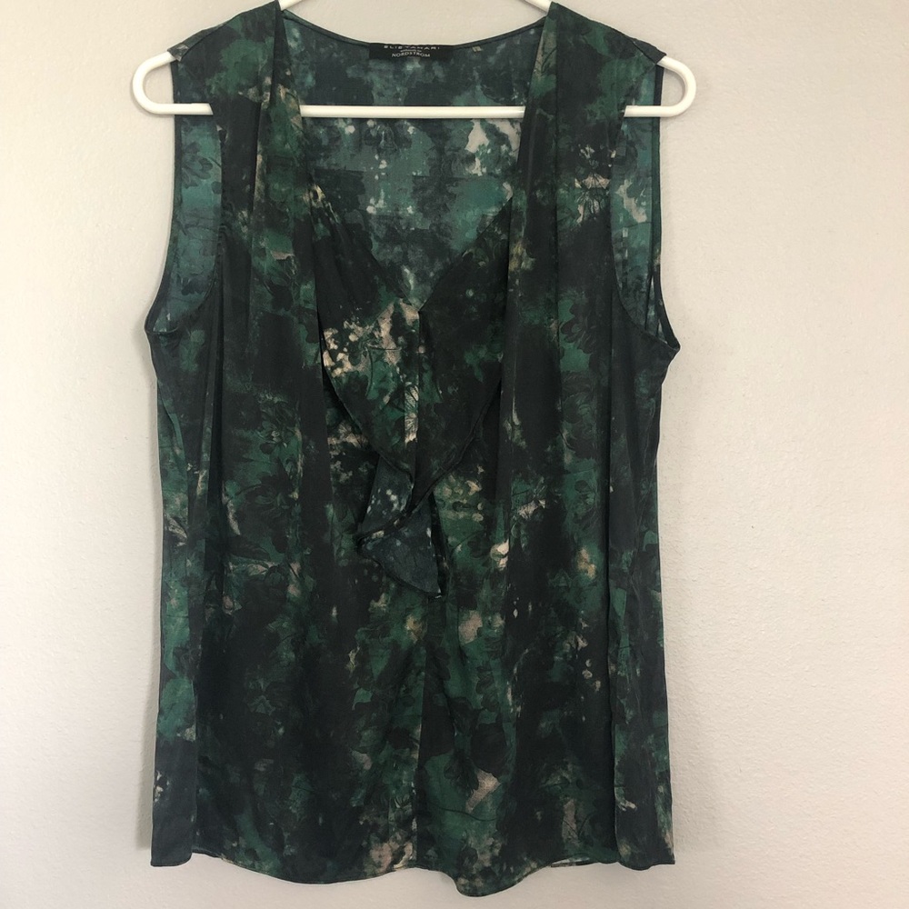 Elie Tahhari Exclusively for Nordstrom- Silk Tank